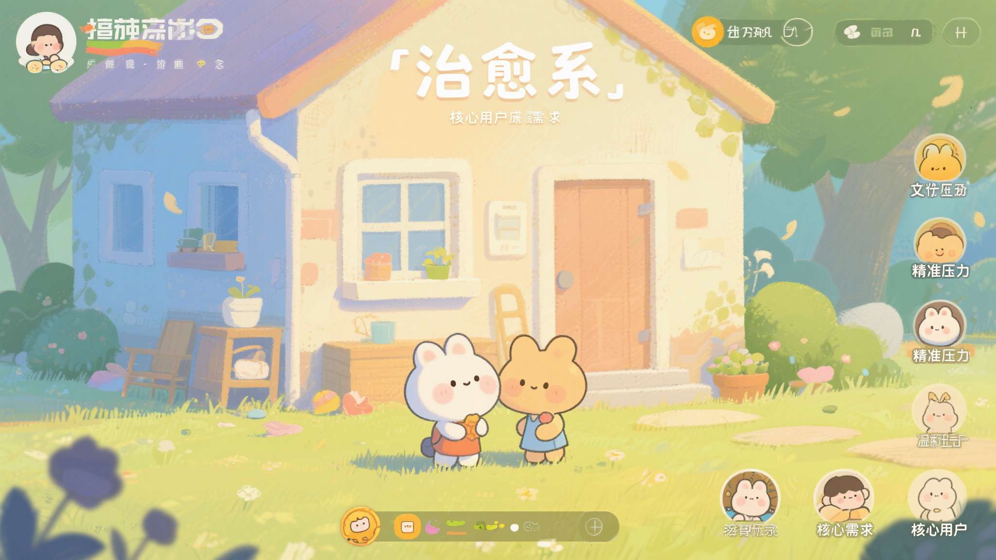 此外，游戏在美术风格上采用了温暖治愈的手绘画风，配合轻松舒缓的背景音乐，为玩家营